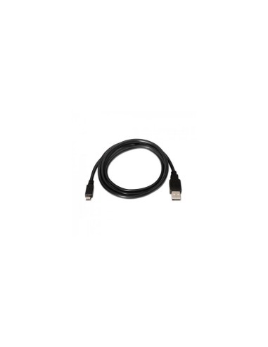 AISENS A101-0027 cable USB USB 2.0 0,8 m USB A Micro-USB B Negro