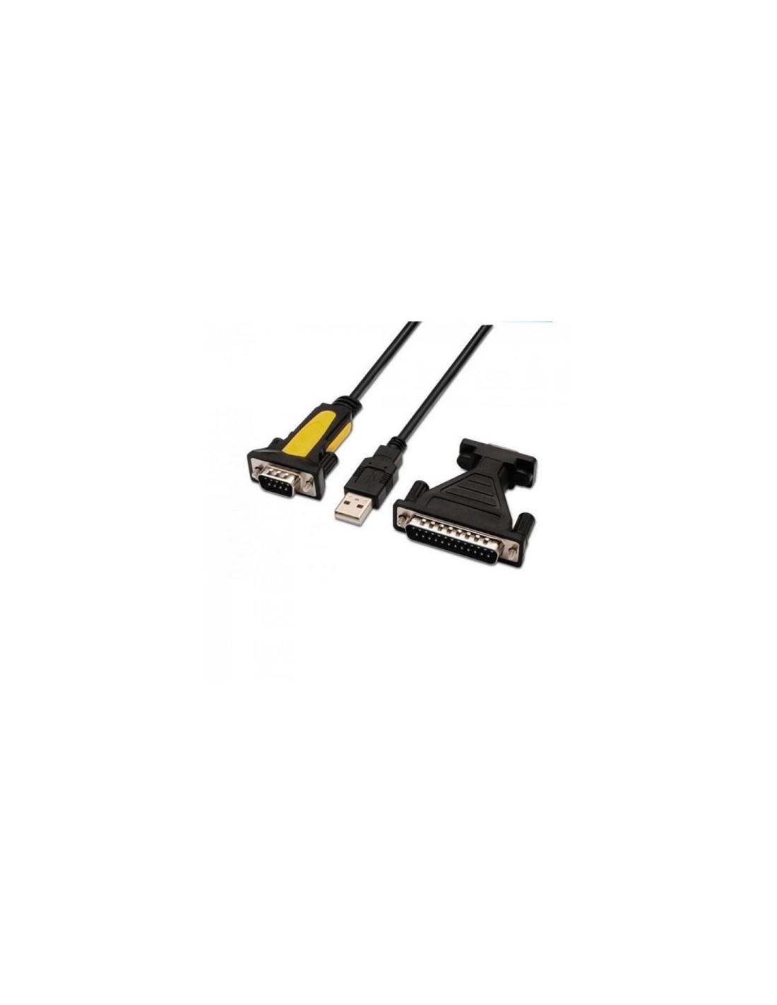 ADAPTADOR USB A M A SERIE RS232 M 1.8MT AISENS NEGRO A104-0039