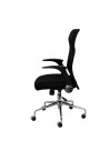 Silla Minaya respaldo malla negro asiento 3D negro