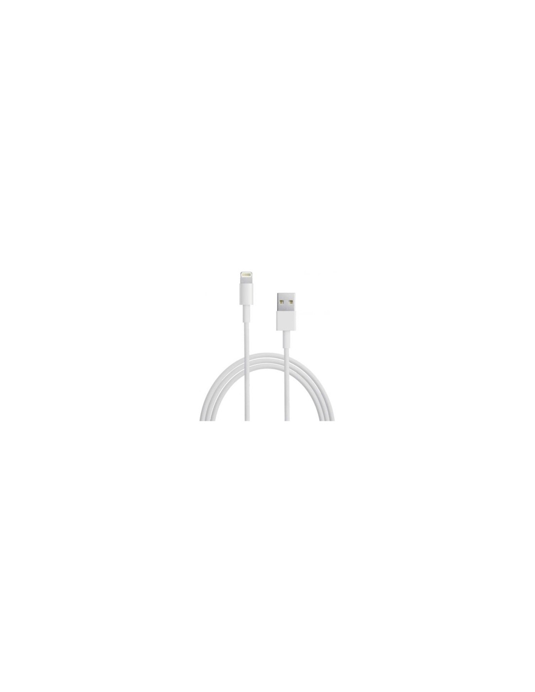 CABLE DURACELL USB-LIGHTNING 2M BLANCO USB5022W