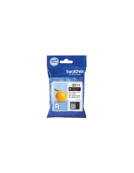 Brother LC3211BK cartucho de tinta 1 pieza(s) Original Rendimiento