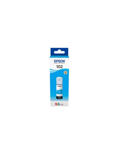 Epson 102 EcoTank Cyan ink bottle