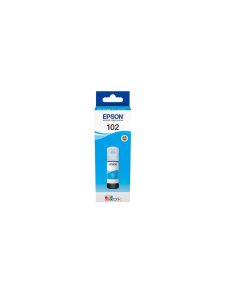 Epson 102 EcoTank Cyan ink bottle