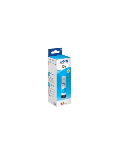 Epson 102 EcoTank Cyan ink bottle