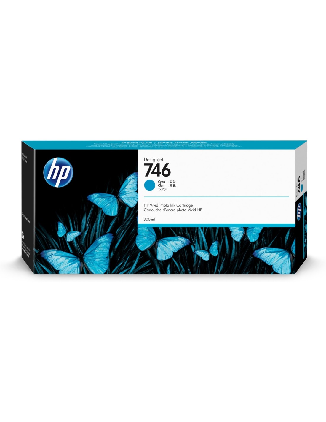 CARTUCHO TINTA HP 746 300ML CYAN P2V80A