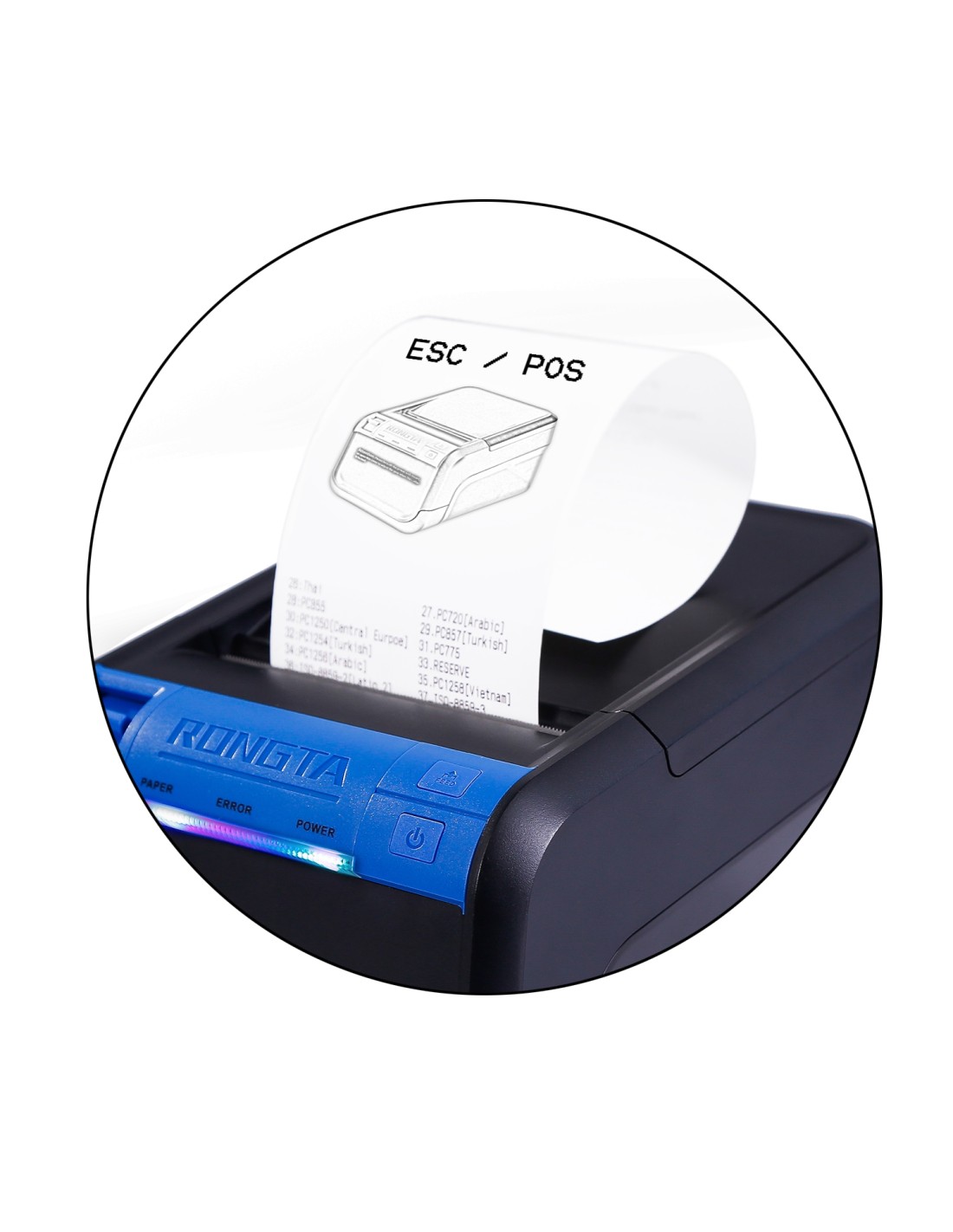 ZE ACE Impresora Termica Tickets + Etiqueta Usb Serie Lan