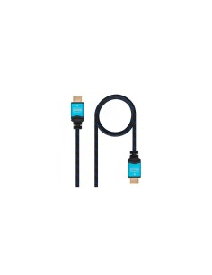 Nanocable Cable HDMI V2.0 4K@60GHz 18 Gbps A/M-A/M, negro, 1.5 m. 2