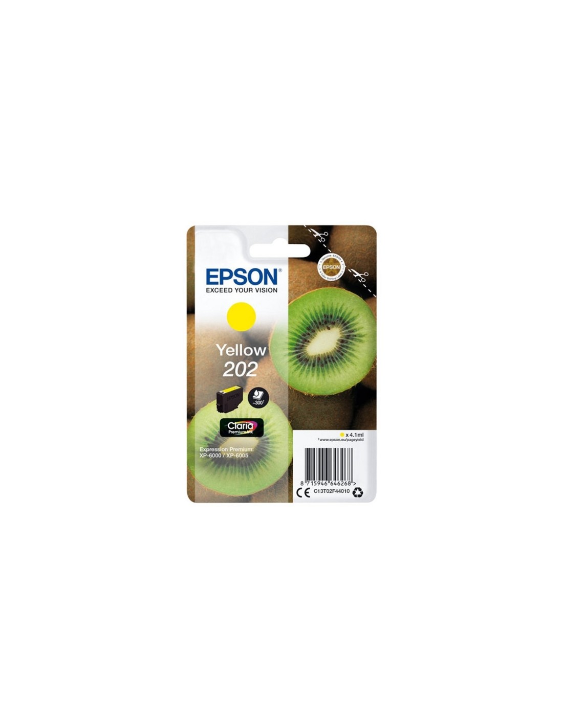 CARTUCHO EPSON 202 AMARILLO C13T02F44010