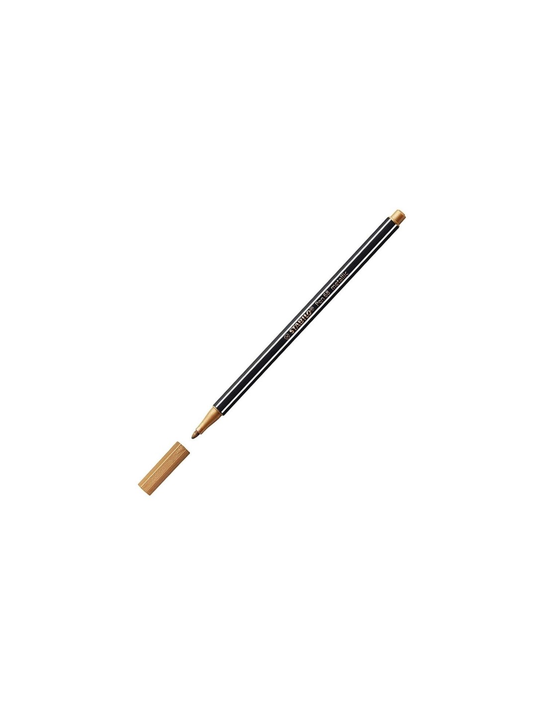 STABILO PEN 68 ROTULADOR METALICO COLOR COBRE PUNTA 1mm TINTA AL AGUA ACUAREALABLE 68/820