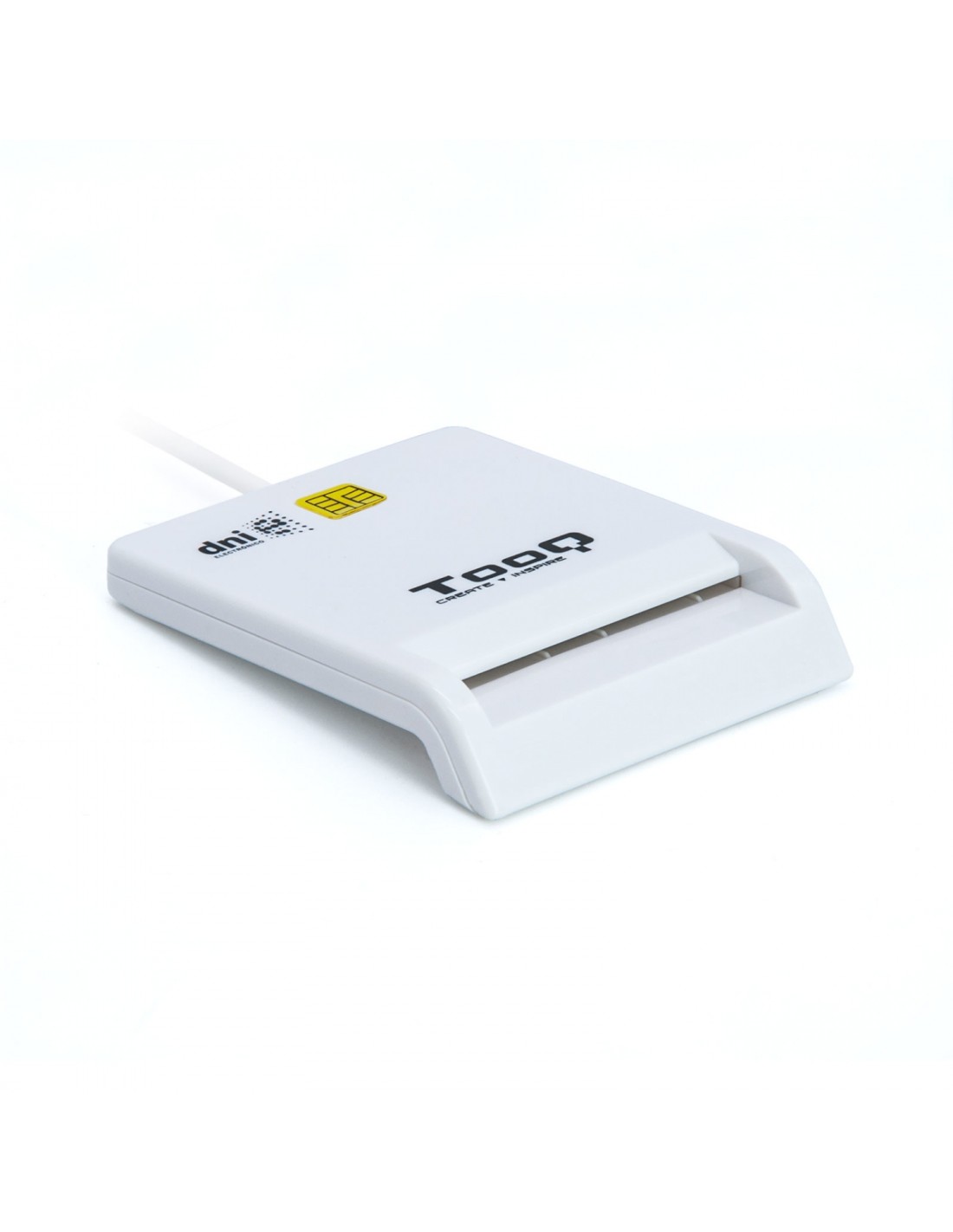TOOQ TQR-210W LECTOR DNIE Y TARJETAS USB 2.0 BLANCO
