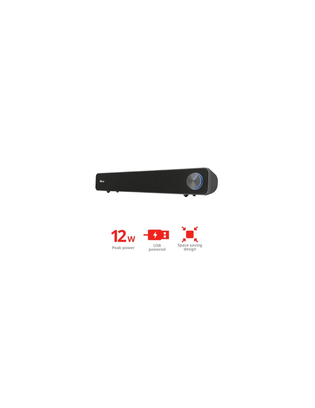 Trust Arys Barra de Sonido para Ordenador