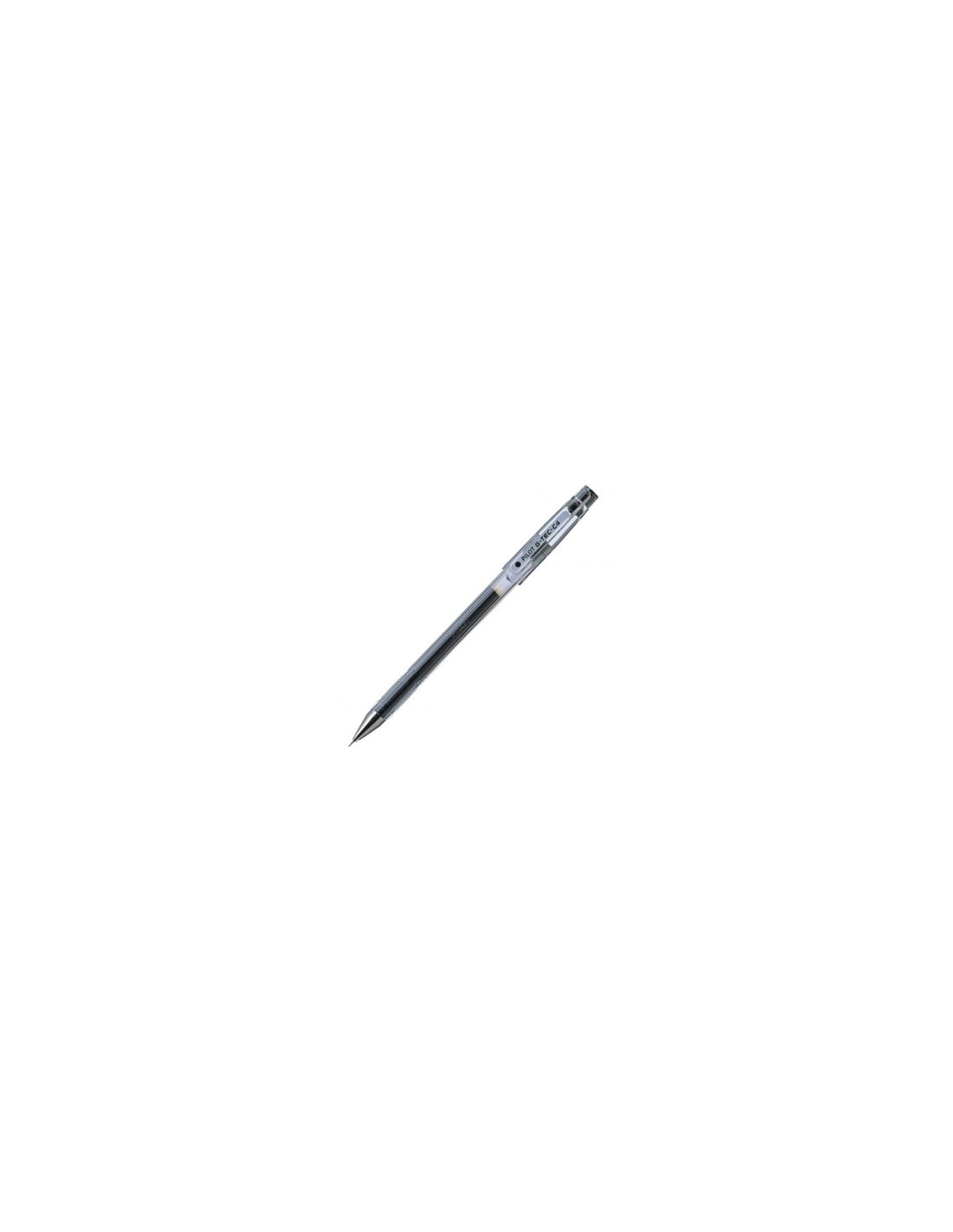 BOLIGRAFO PILOT TINTA GEL PARA ESCRITURA FINA TRASPARENTE BL-GC4 NEGRO