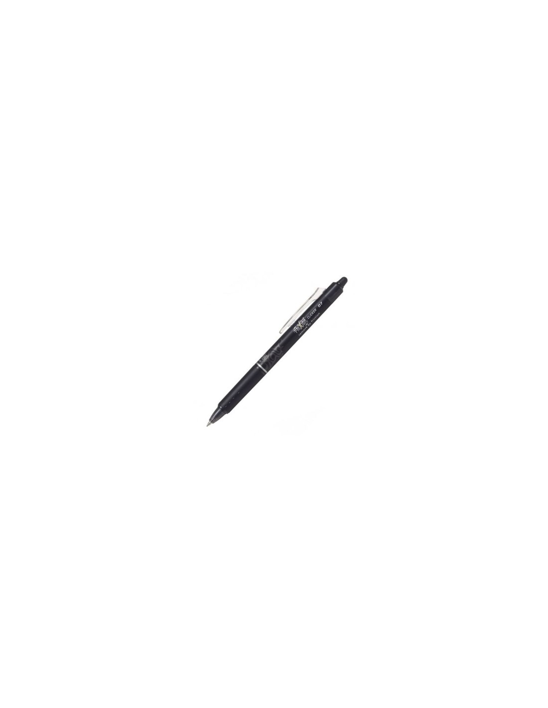 BOLIGRAFO RETRACTIL BORRABLE PILOT FRIXION CLICKER NEGRO BLRT-FR7-B
