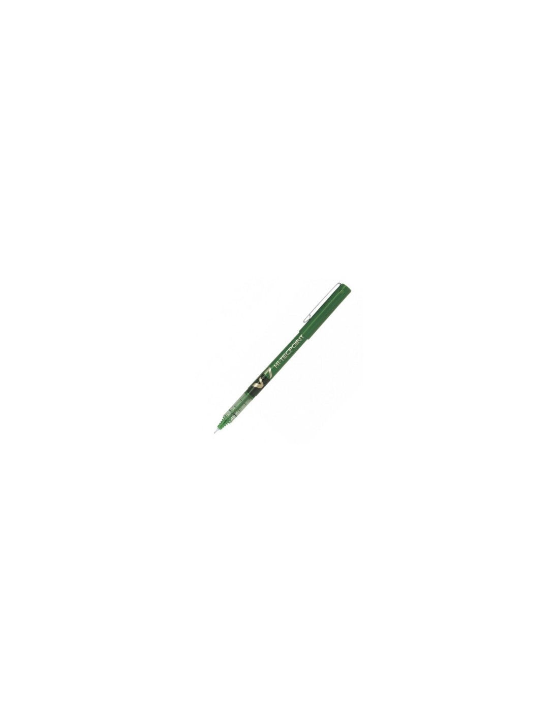 ROTULADOR BOLIGRAFO TINTA LIQUIDA PILOT V7 AGUJA 0.7MM VERDE BX-V7-G