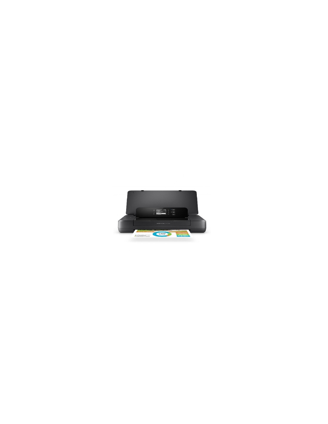 IMPRESORA PORTÍTIL HP OFFICEJET 200 MONOCROMA USB WIFI BATERÍA RECARGABLE  CART 62 NEGRO TRICOLOR CZ993A