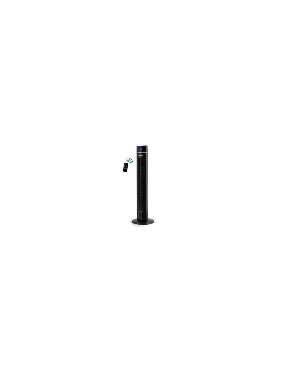 VENTILADOR DE TORRE IÍ?NICO ORBEGOZO TWM 1009 60W PROGRAMABLE BANDEJA PARA ESENCIAS AROMÍTICAS 3 VELOCIDADES NEGRO 16940