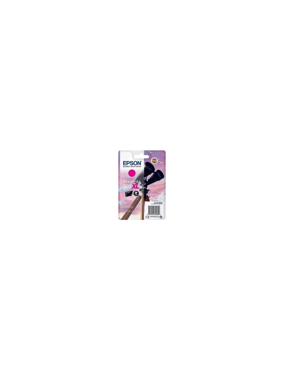 CARTUCHO TINTA EPSON 502XL MAGENTA C13T02W34010