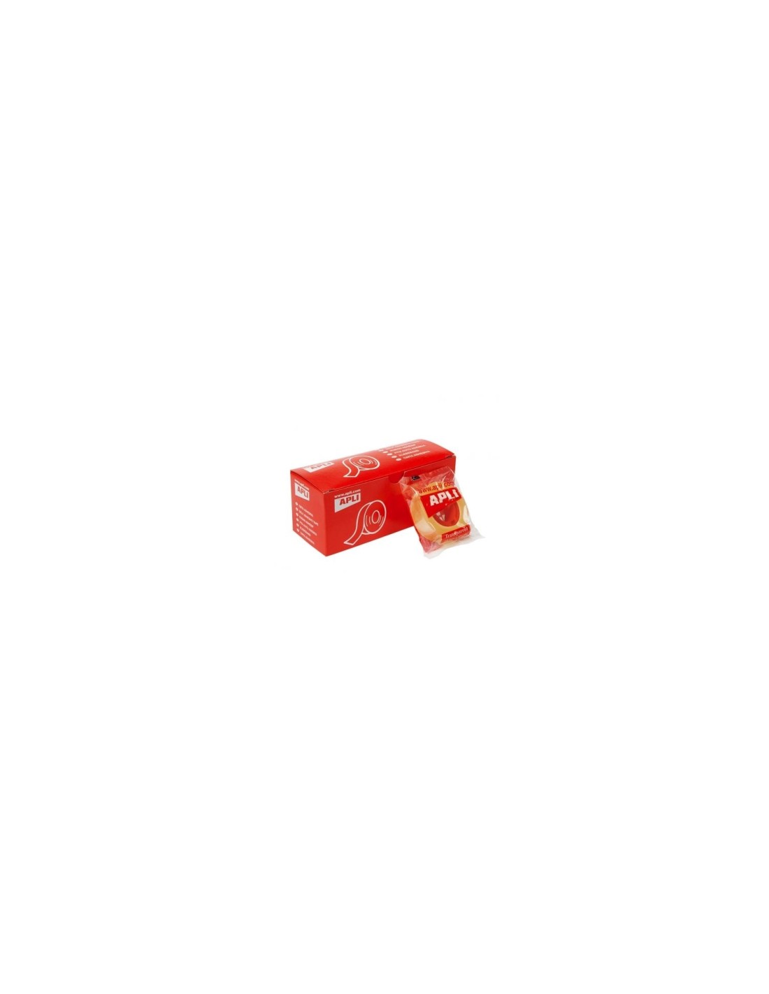 CINTA ADHESIVA APLI TRANSPARENTE 12MM X 66M 11265