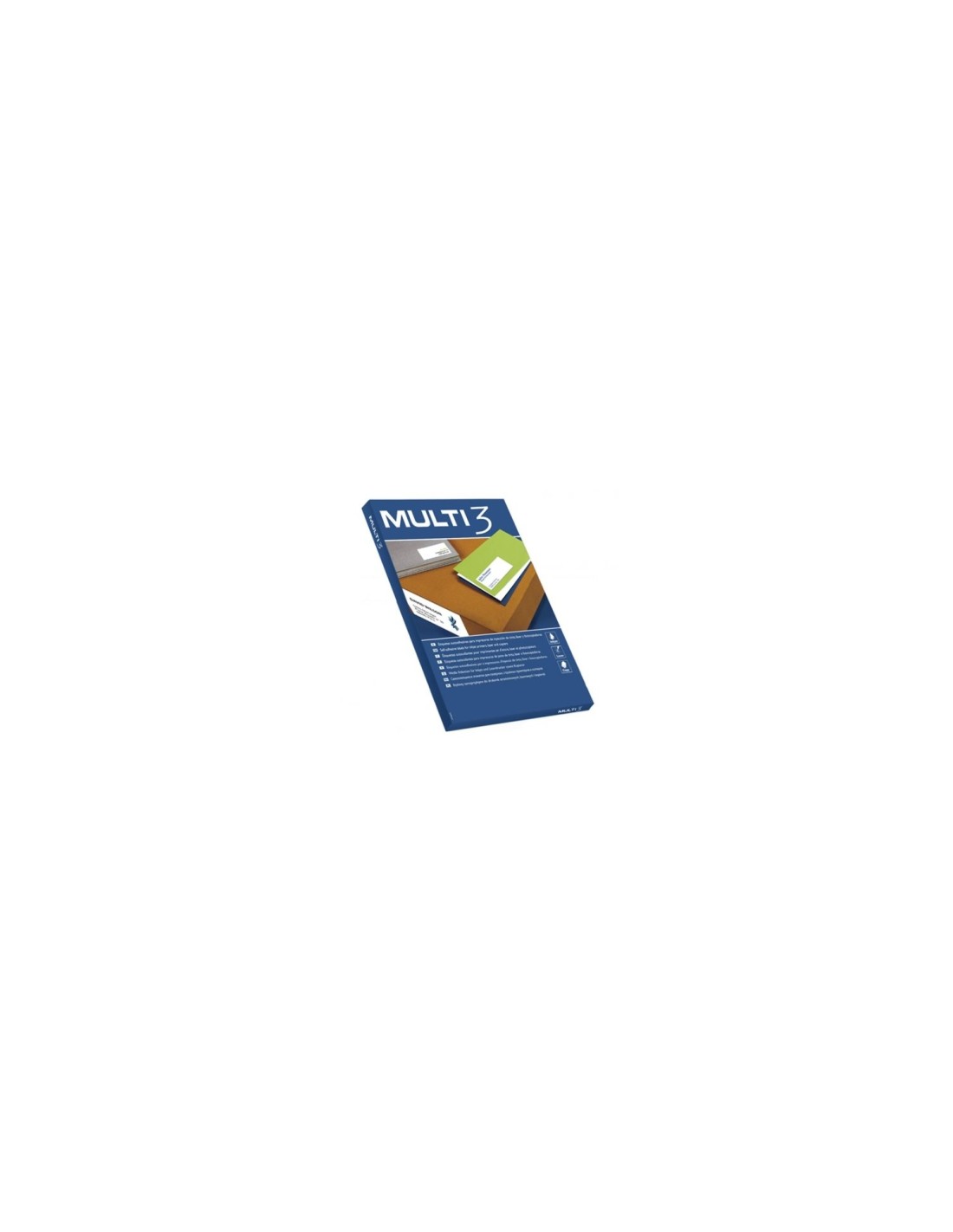ETIQUETAS ADHESIVAS APLI MULTI3 210 X 148MM CIEN HOJAS 4715