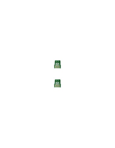 Nanocable Cable de red latiguillo RJ45 LSZH Cat.6A UTP AWG24, Verde,