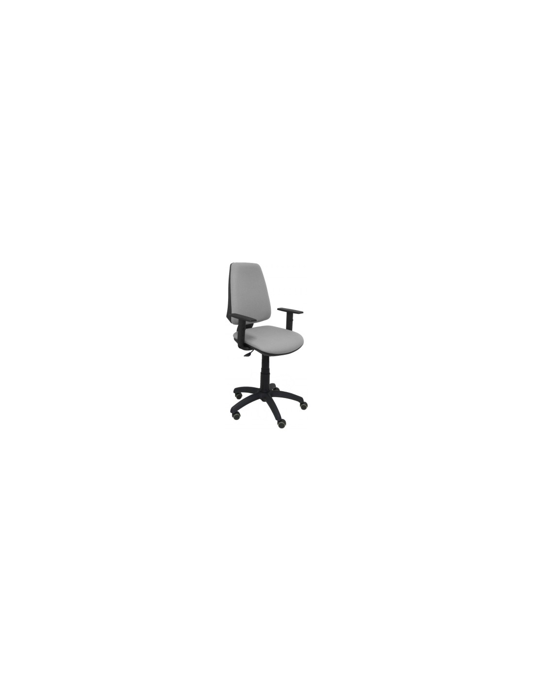 SILLA ELCHE CP BALI BRAZOS REGULABLES RUEDAS DE PARQUET  GRIS CLARO 14CPBALI40B10RP