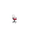 SILLA JORQUERA MALLA BLANCA ASIENTO BALI GRANATE 15SBBALI933