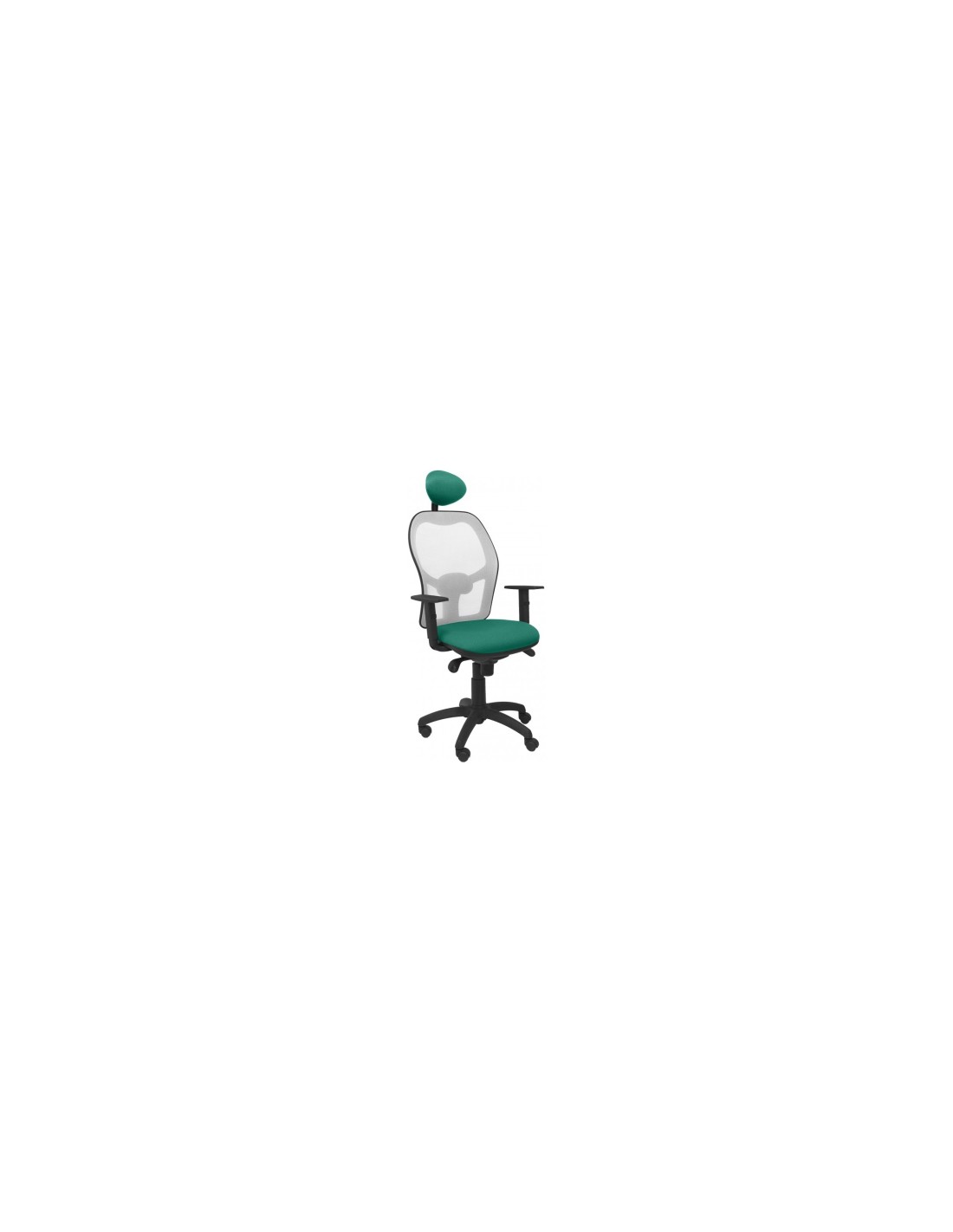 SILLA JORQUERA MALLA GRIS CABECERO FIJO ASIENTO BALI VERDE 15SGRBALI456C