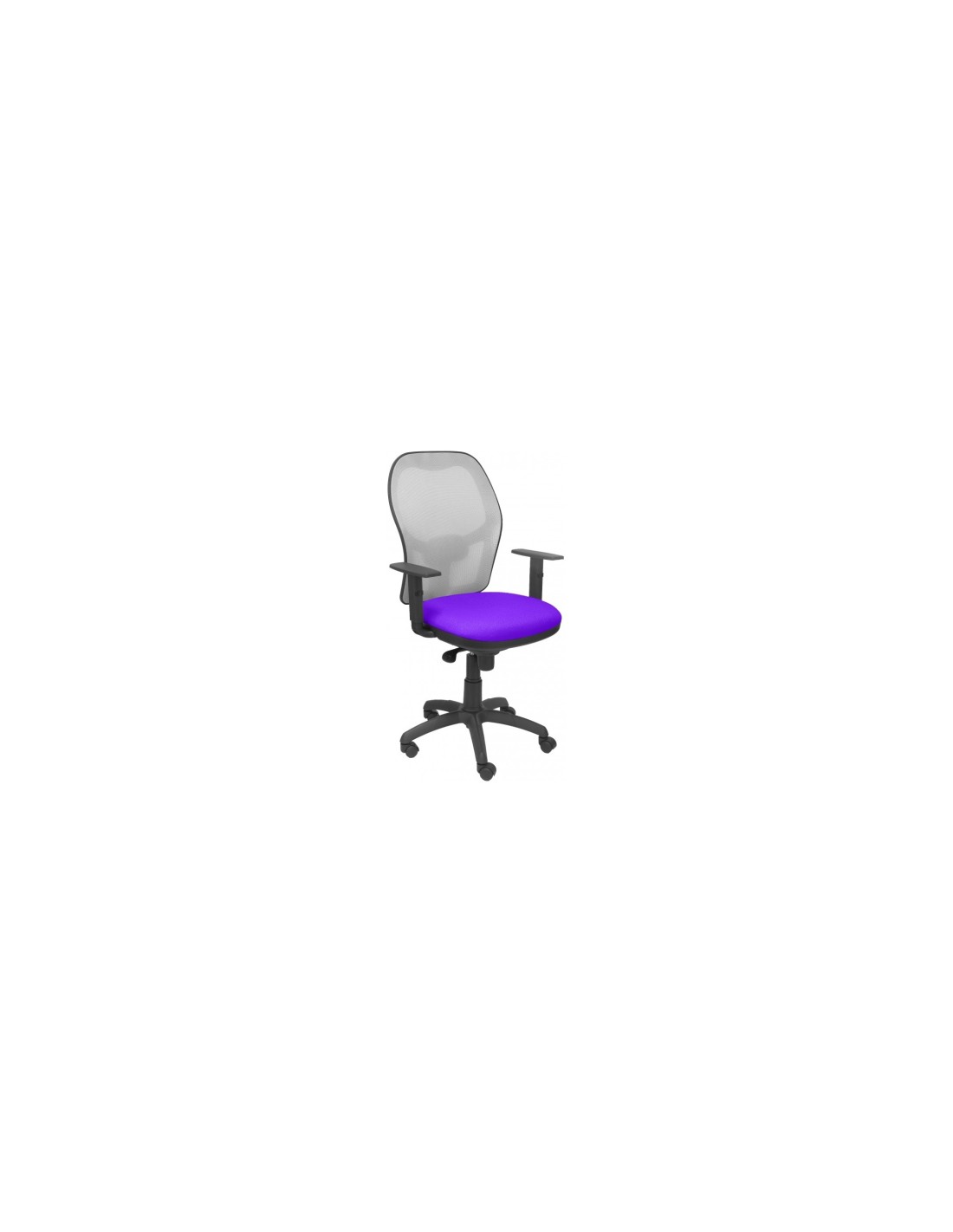 SILLA JORQUERA MALLA GRIS ASIENTO BALI LILA 15SGRBALI82