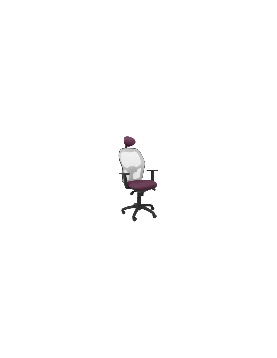 SILLA JORQUERA MALLA GRIS CABECERO FIJO ASIENTO BALI LILA 15SGRBALI82C