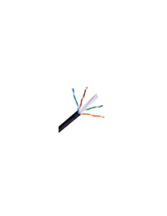 AISENS A135-0263 cable de red Negro 100 m Cat6 U/UTP (UTP)