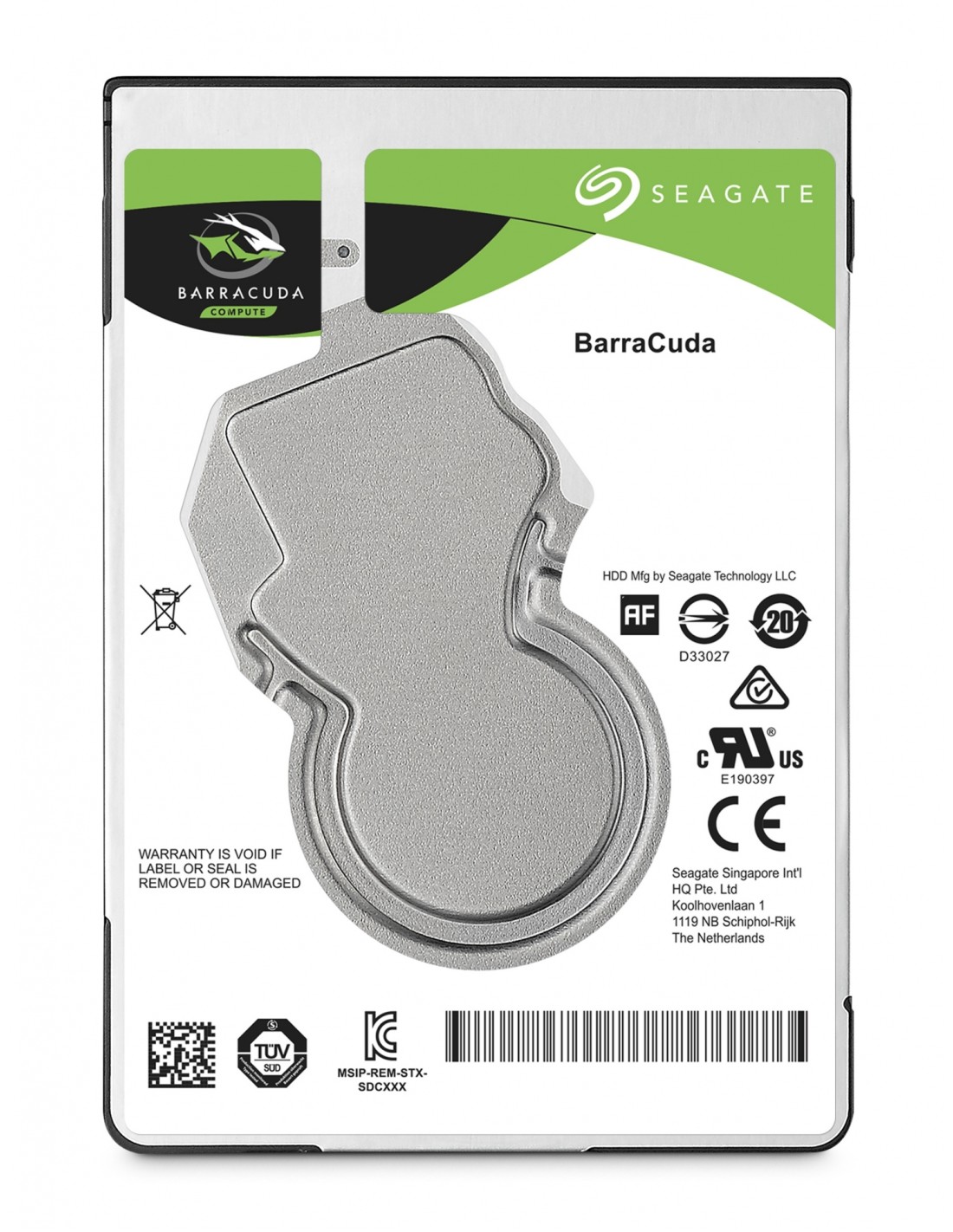 Seagate Guardian Barracuda ST4000LM024 disco duro interno 2.5 4000 GB Serial ATA III