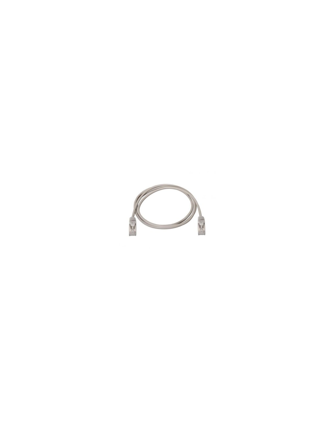 LATIGUILLO NANOCABLE RJ45 CAT 6 FTP AWG24 1M GRIS 10.20.0801