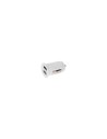 KIT 5 UNIDADES CARGADOR CONCEPTRONIC 2.4A 2 PUERTOS USB 5V 12 24V BLANCO CTCAR2AW5