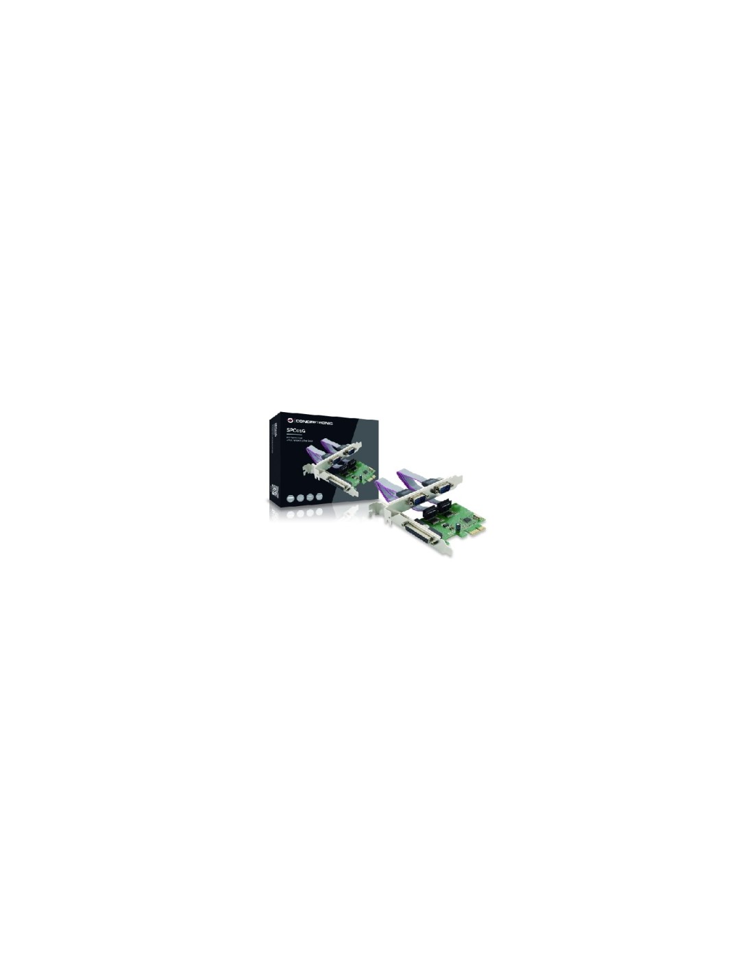 TARJETA CONCEPTRONIC PCIEXPRES 1 PUERTO PARALELO 2 PUERTOS SERIE SPC01G