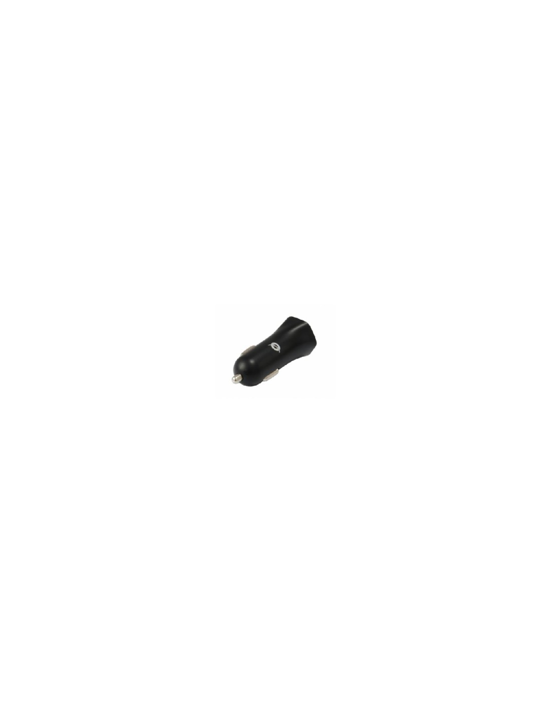 CARGADOR COCHE CONCEPTRONIC  2 PUERTOS USB A 5V/2.4A 12W NEGRO CARDEN03B