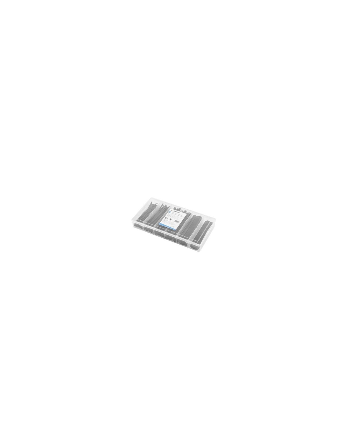 100 TUBOS TERMORRETRACTILES LANBERG 100MM LONGITUD DIAMETROS 1.5-13MM NEGRO ORG01-ST100B