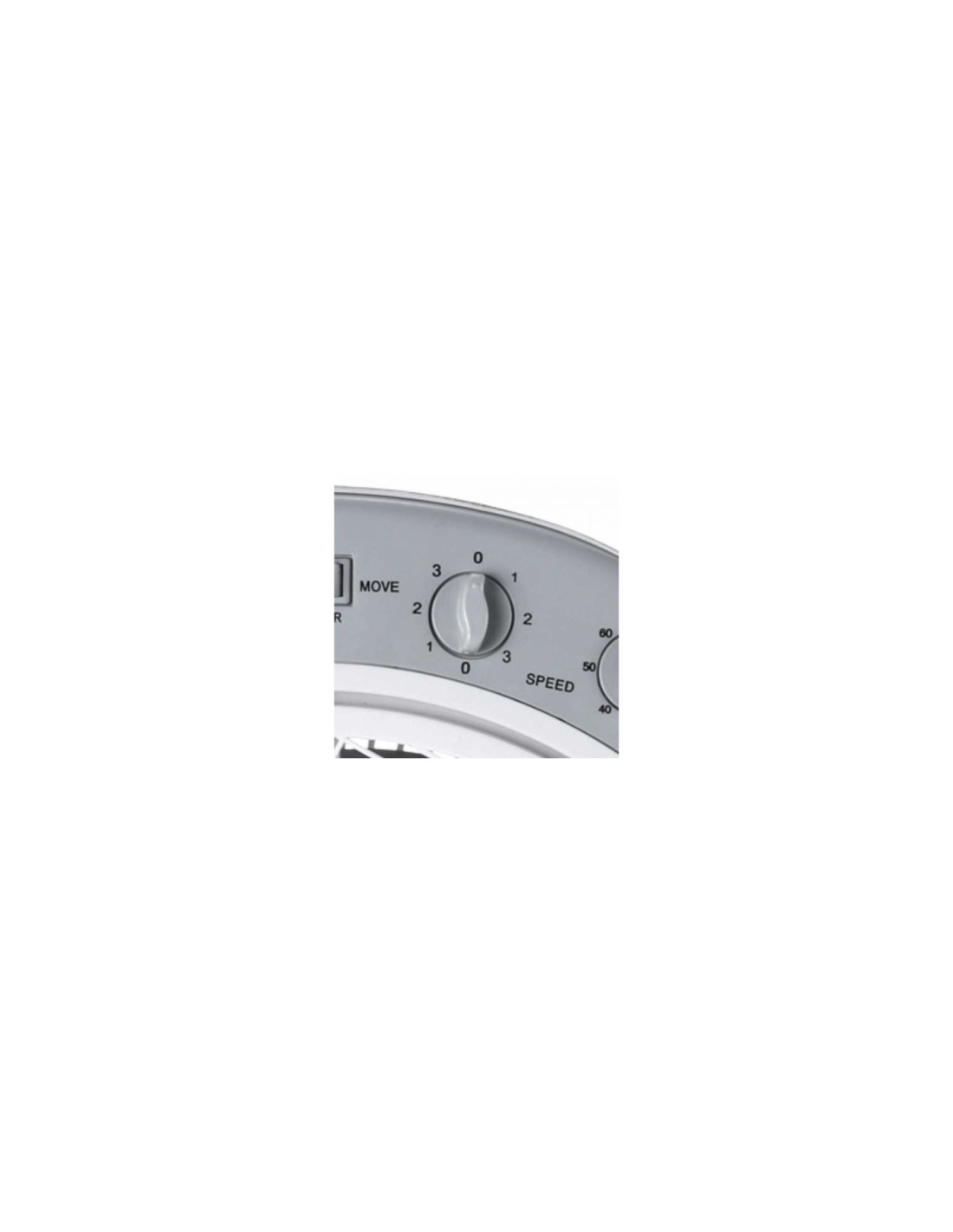 VENTILADOR DE SUELO HAEGER HOME WIND 5 ASPAS 40W MULTIDIRECCIONAL 3 VELOCIDADES TEMPORIZADOR 60 MIN SILENCIOSO BLANCO FF-012.004
