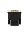 ADAPTADOR NANOCABLE 10.15.0700 - DVI 24+1 MACHO A HDMI TIPO A HEMBRA - NEGRO 10.15.0700