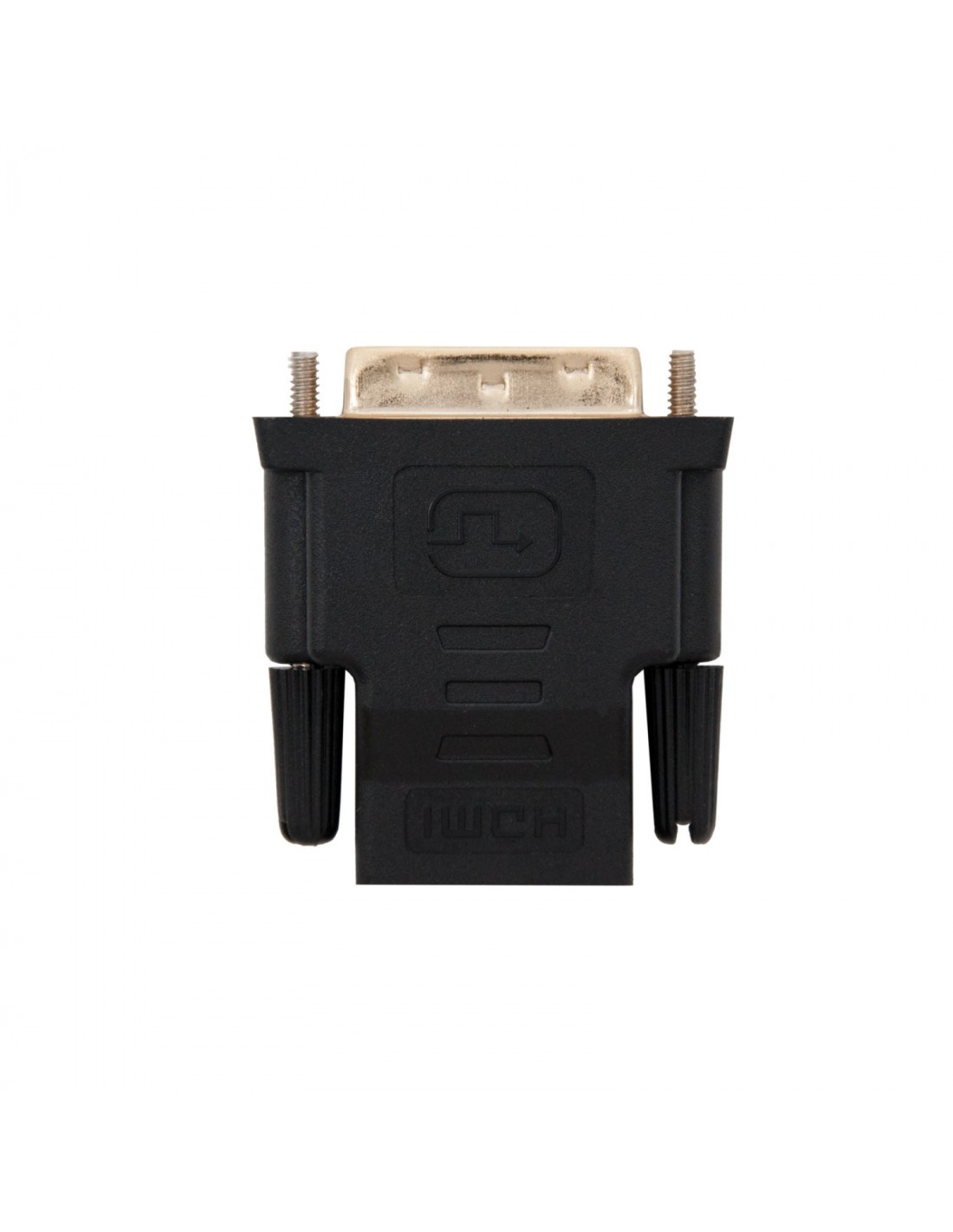 ADAPTADOR NANOCABLE 10.15.0700 - DVI 24+1 MACHO A HDMI TIPO A HEMBRA - NEGRO 10.15.0700