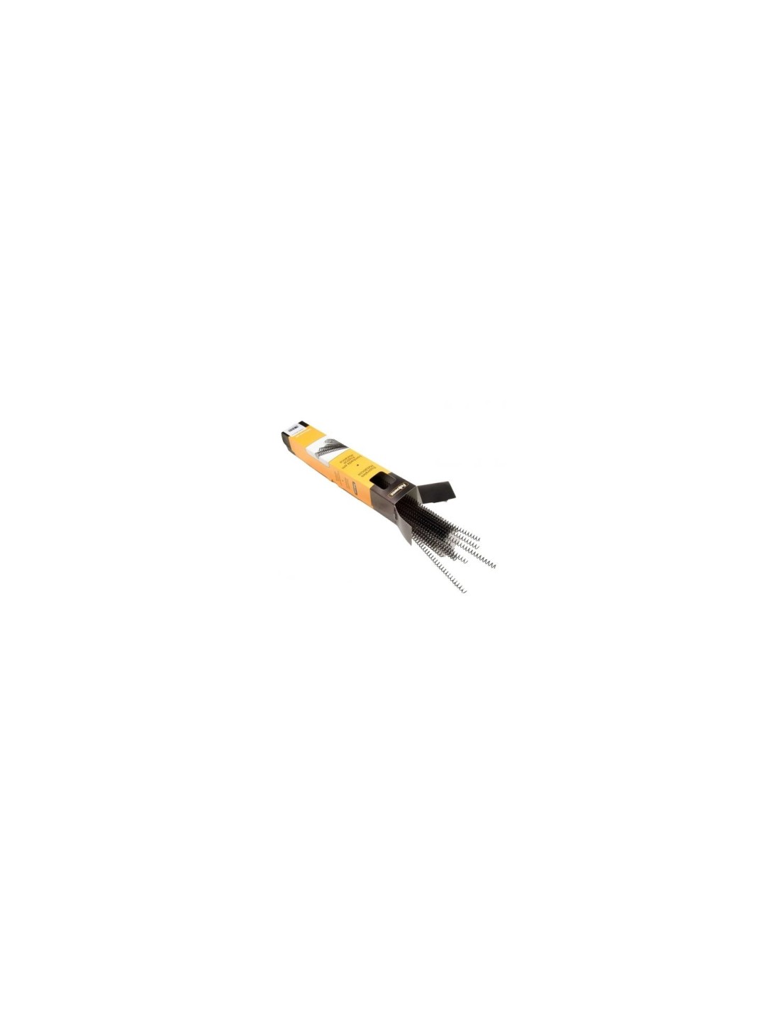 FELLOWES 5110601 ESPIRALES METALICAS 16MM CAJA 100 UNIDADES PARA MAQUINAS DE PASO 5:1 - 59 AGUJEROS