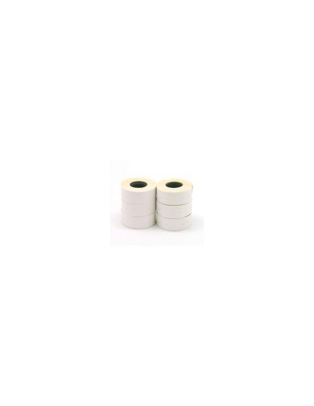 6 ROLLOS DE ETIQUETAS APLI PARA ETIQUETADORA 26X16 REMOVIBLES BLANCO 100919