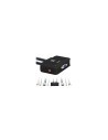 CONMUTADOR AUTOMATICO LEVEL ONE V/T/M 1A2 CPUS USB CON AUDIO CABLES INCLUIDOS NEGRO KVM-0223