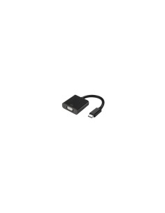 AISENS Conversor USB-C a VGA, USB-C/M - HDB15/H, Negro, 15cm