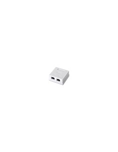 AISENS A139-0304 caja de conexiones de red Cat6 Blanco