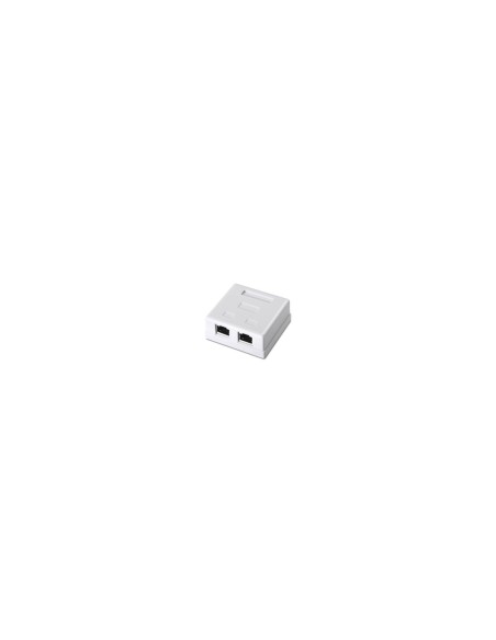 AISENS A139-0304 caja de conexiones de red Cat6 Blanco