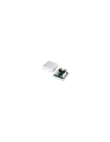 AISENS A139-0304 caja de conexiones de red Cat6 Blanco