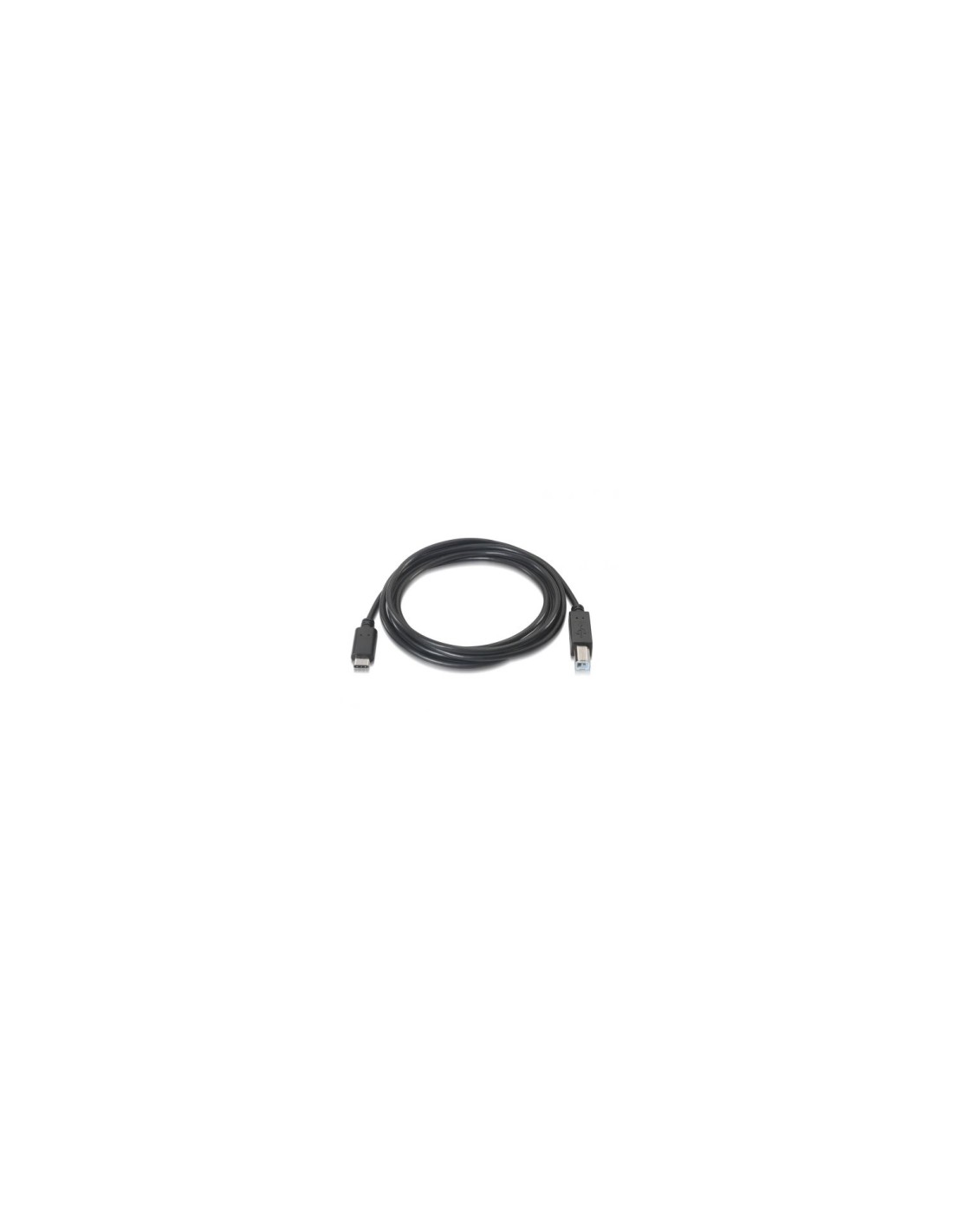 CABLE AISENS USB 2.0 IMPRESORA USB TIPO-C MACHO A USB-B MACHO 2M NEGRO A107-0054