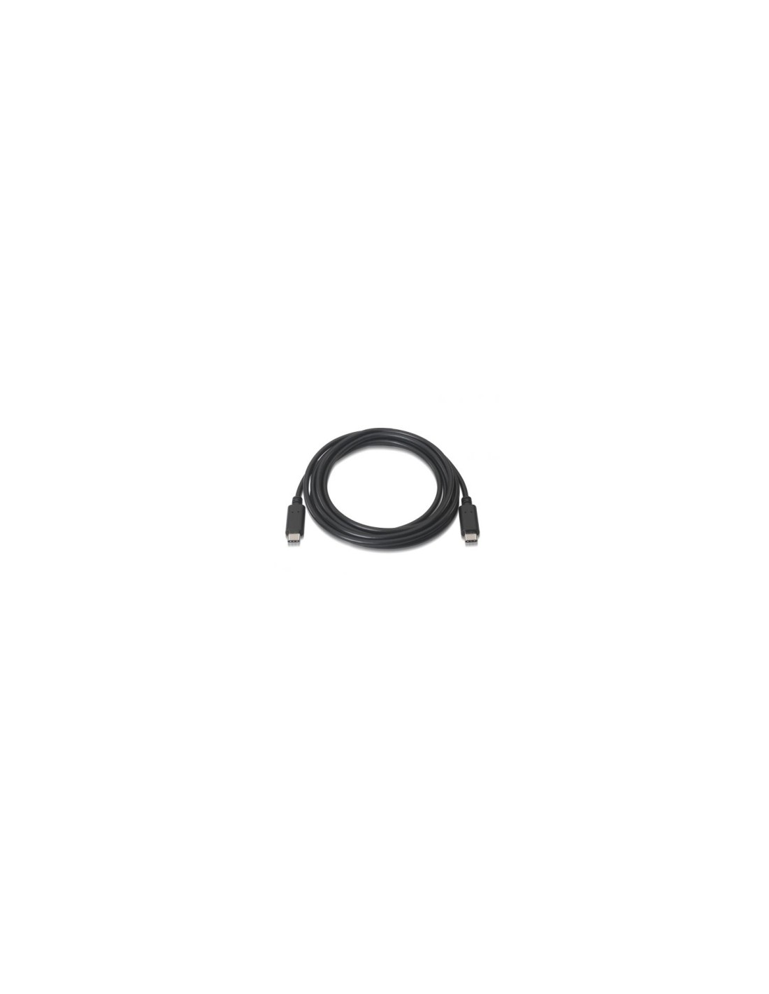 CABLE AISENS USB 2.0 USB TIPO-C MACHO A USB TIPO-C MACHO 3A 3M NEGRO A107-0058