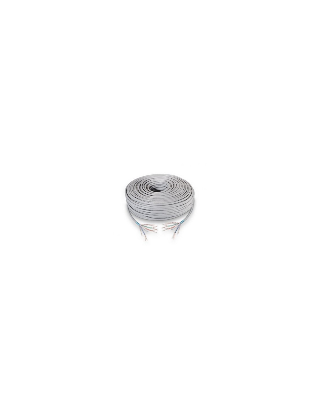 BOBINA DE CABLE AISENS RJ45 CAT6 FTP AWG24 RIGIDO 305M GRIS A136-0282