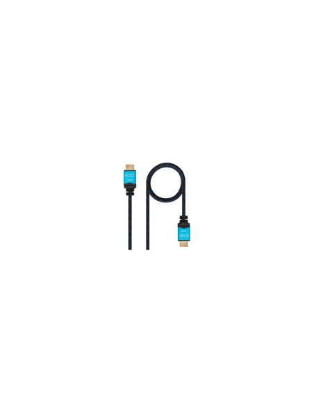 Nanocable Cable HDMI V2.0 4K@60GHz 18 Gbps A/M-A/M, negro, 10.0 m.